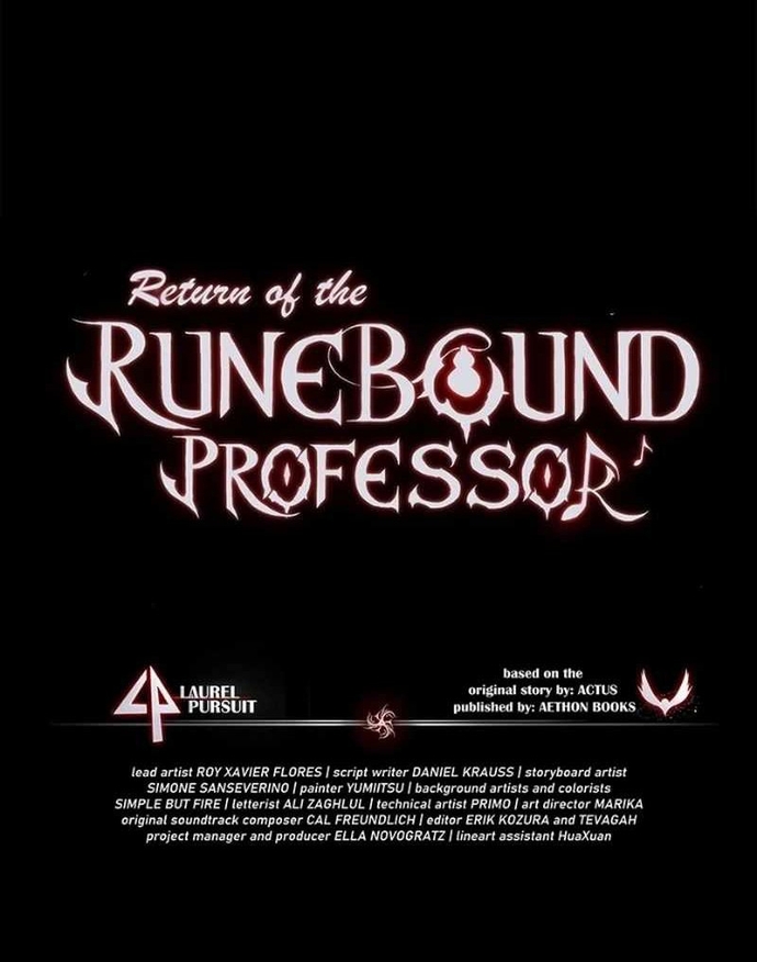 Sự Trở Lại Của Giáo Sư Runebound Chapter 32 - Trang 2