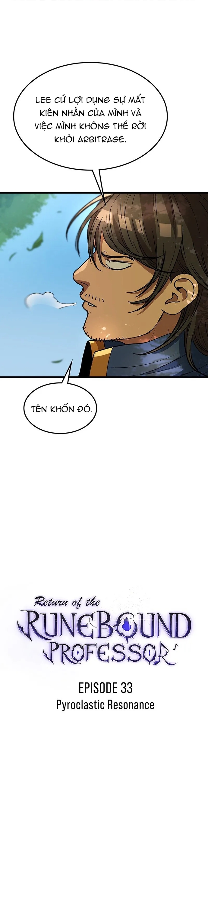 Sự Trở Lại Của Giáo Sư Runebound Chapter 33 - Trang 2