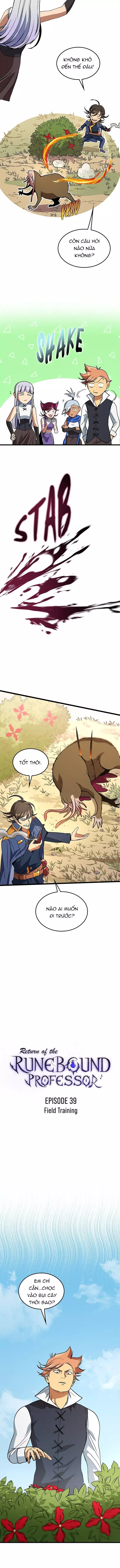Sự Trở Lại Của Giáo Sư Runebound Chapter 39 - Trang 3