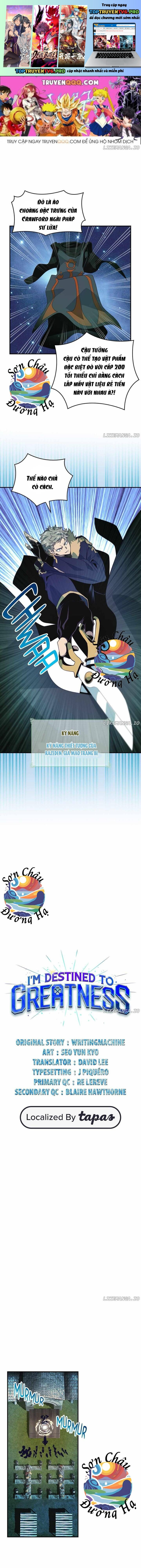 Ta Sinh Ra Để Làm Người Vĩ Đại Chapter 208 - Next Chapter 209