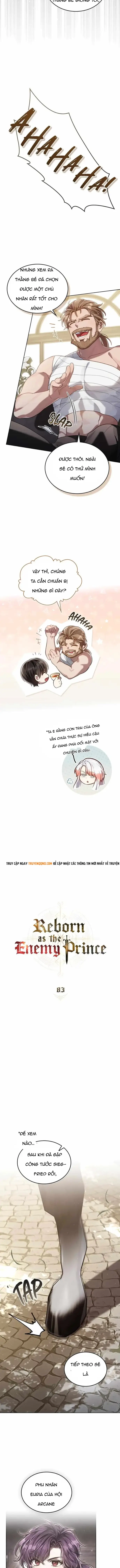 Tái Sinh Thành Hoàng Tử Của Quốc Gia Kẻ Địch Chapter 83 - Trang 2