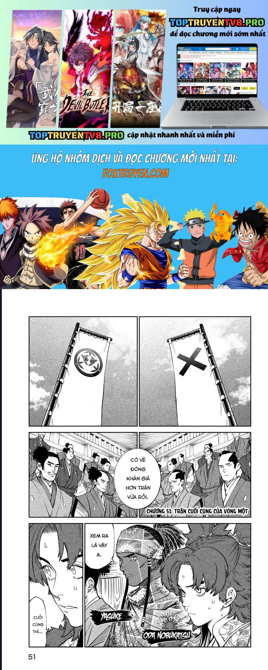 Tenkaichi – Thiên Hạ Đệ Nhất Võ Sĩ Đại Hội Chapter 51 - Trang 2