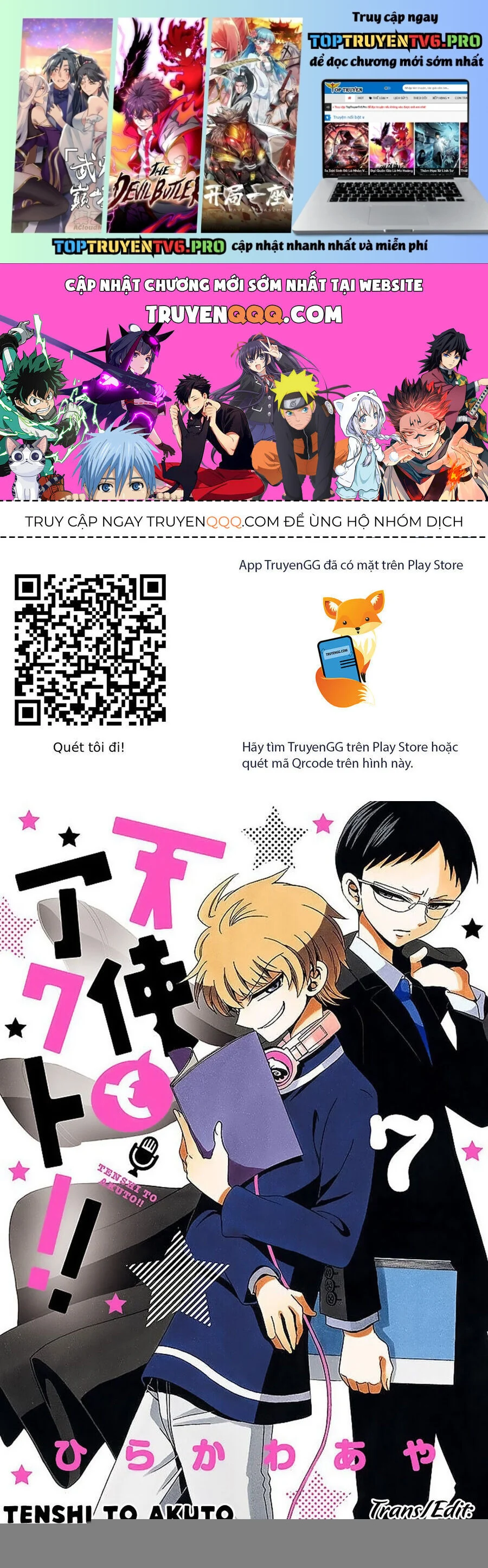 Tenshi To Akuto Chapter 59 - Trang 3
