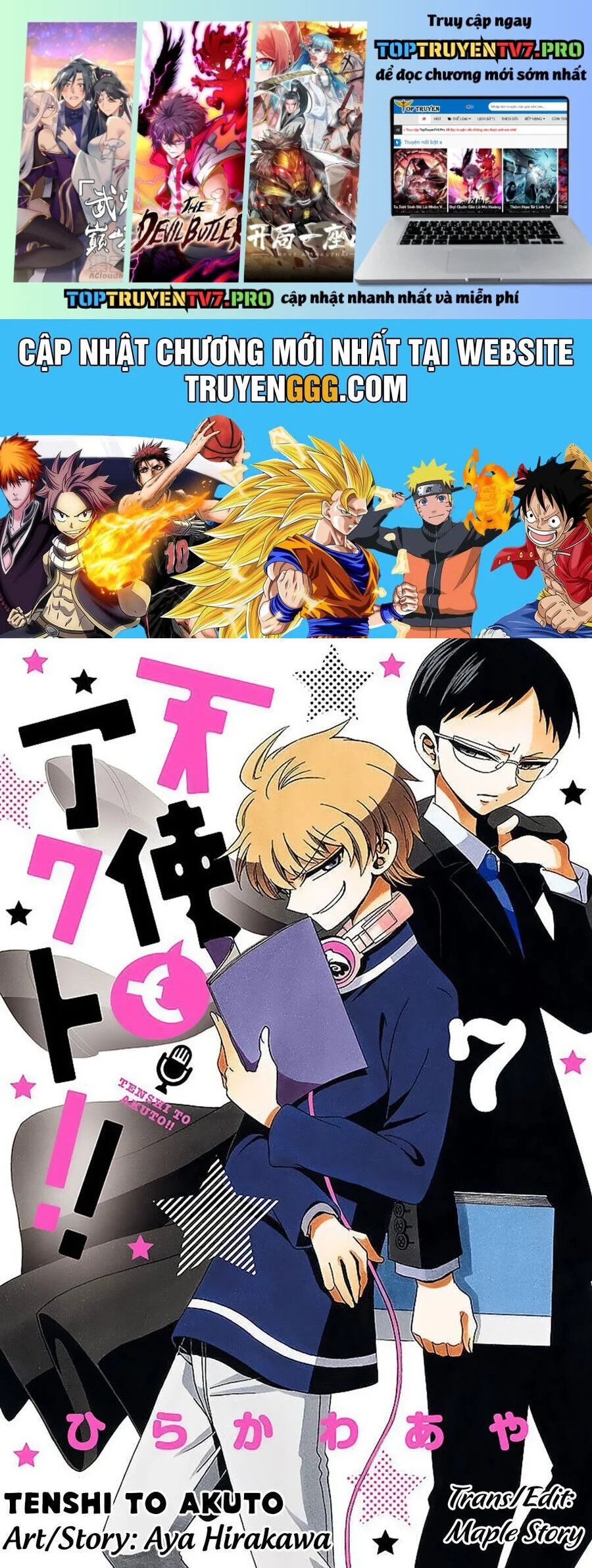 Tenshi To Akuto Chapter 60 - Trang 2