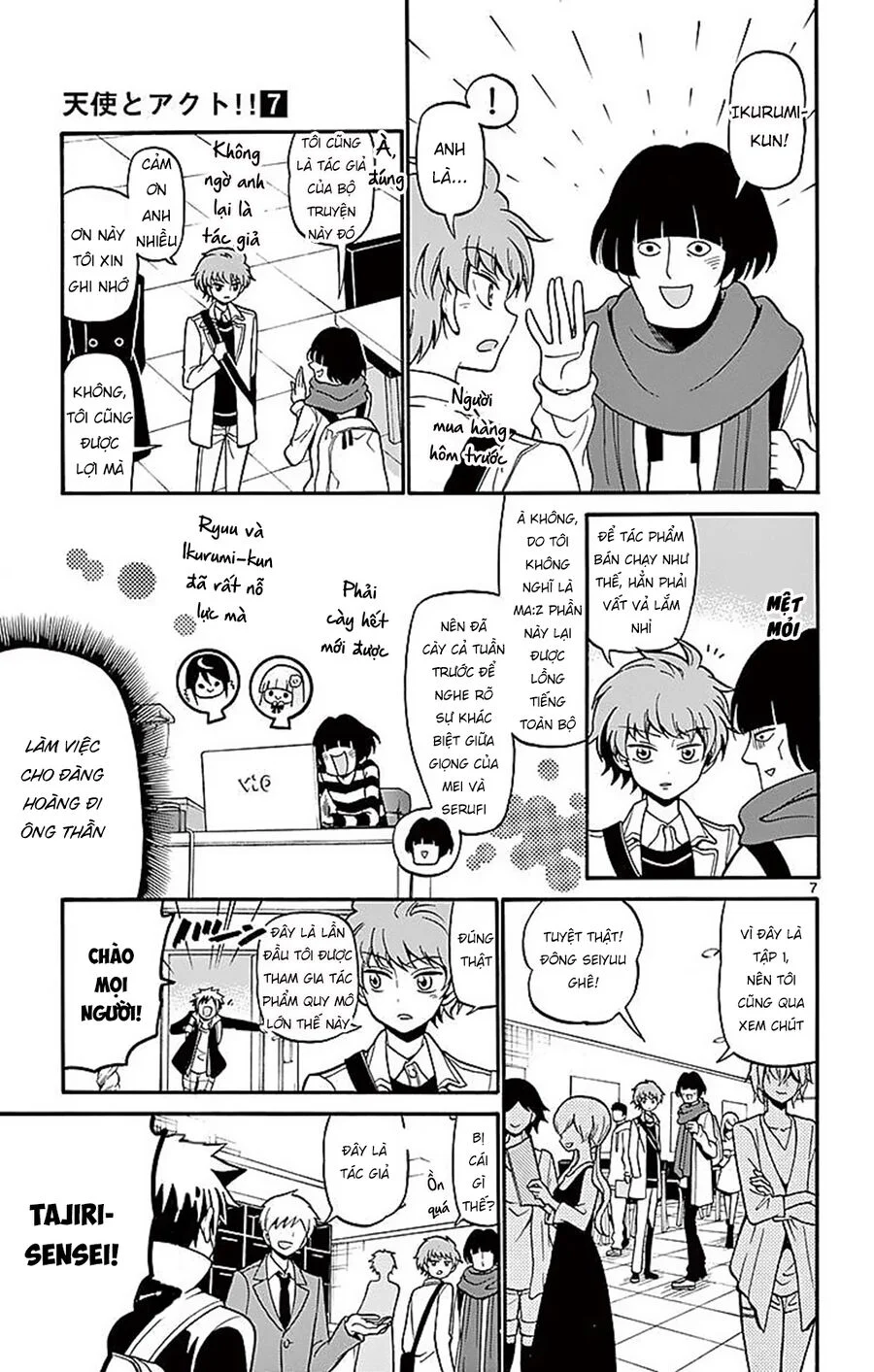 Tenshi To Akuto Chapter 61 - Trang 2