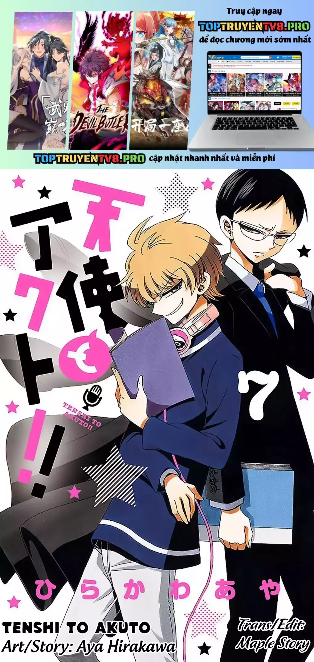 Tenshi To Akuto Chapter 66 - Trang 2