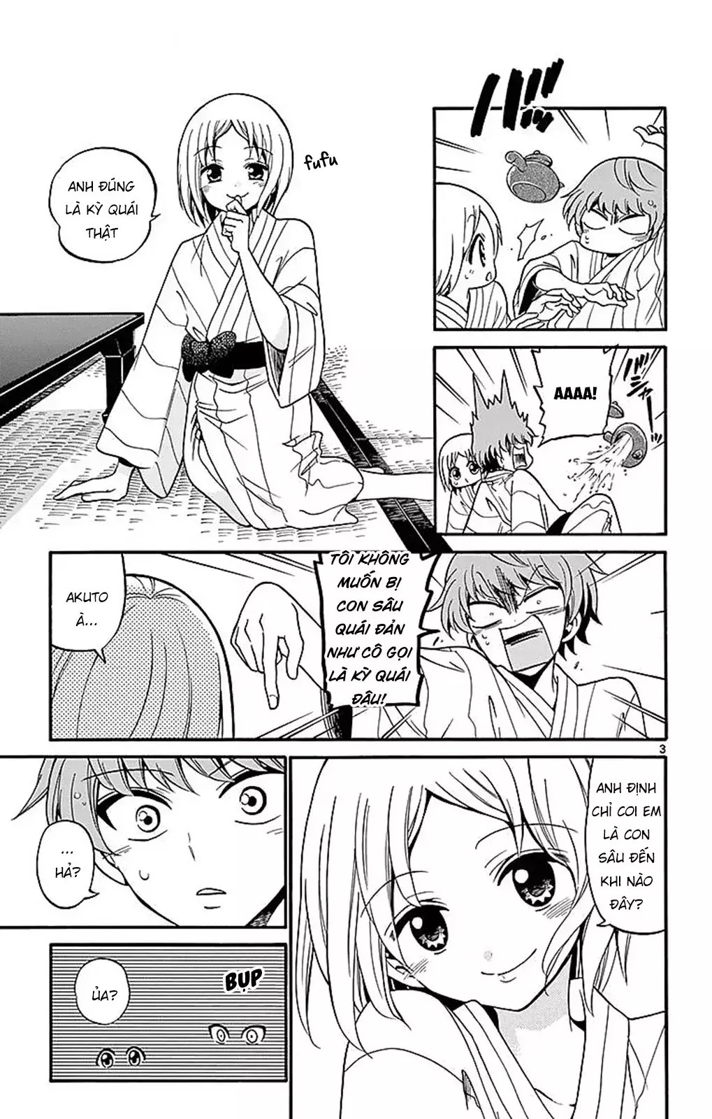 Tenshi To Akuto Chapter 66 - Trang 2