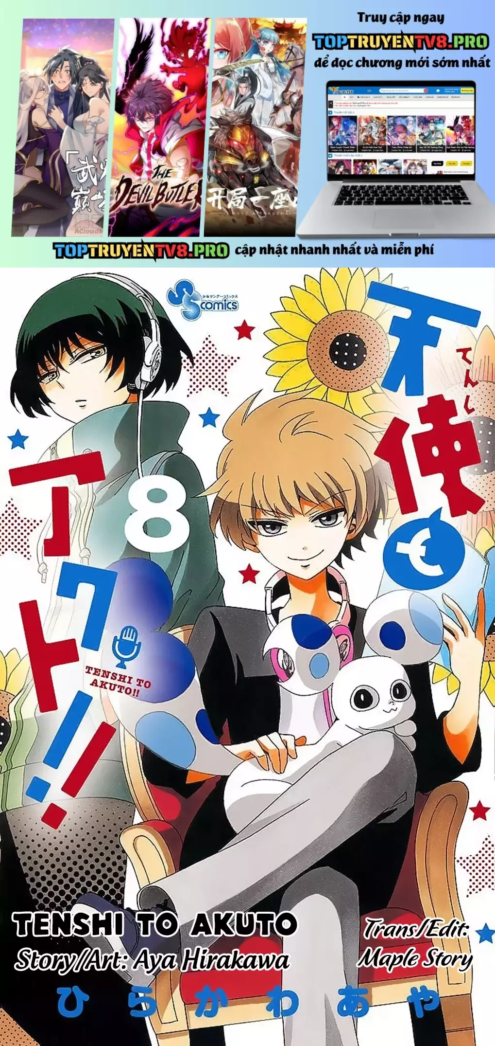Tenshi To Akuto Chapter 67 - Trang 2