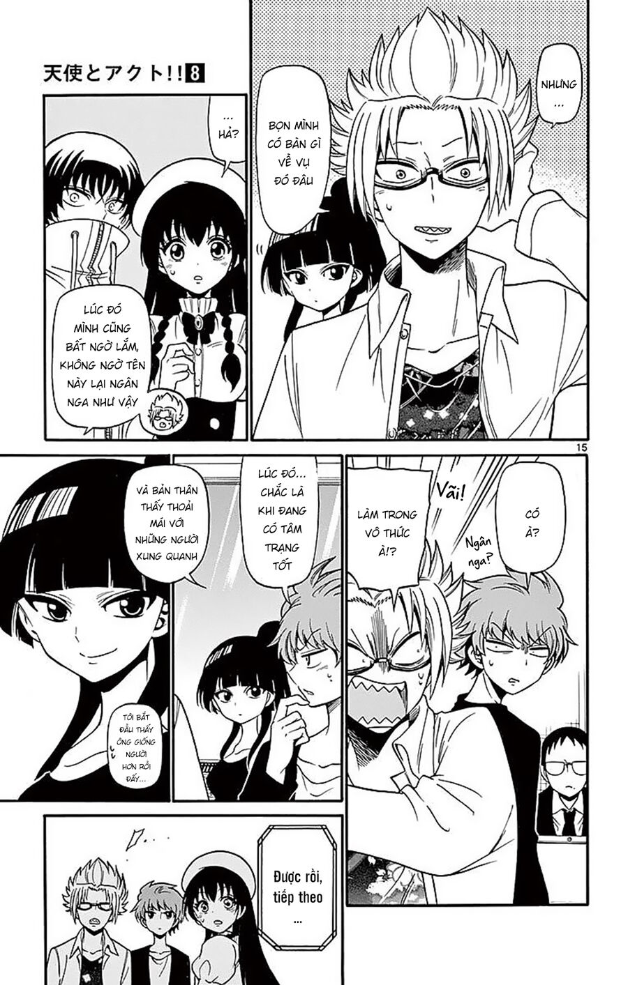 Tenshi To Akuto Chapter 72 - Next 