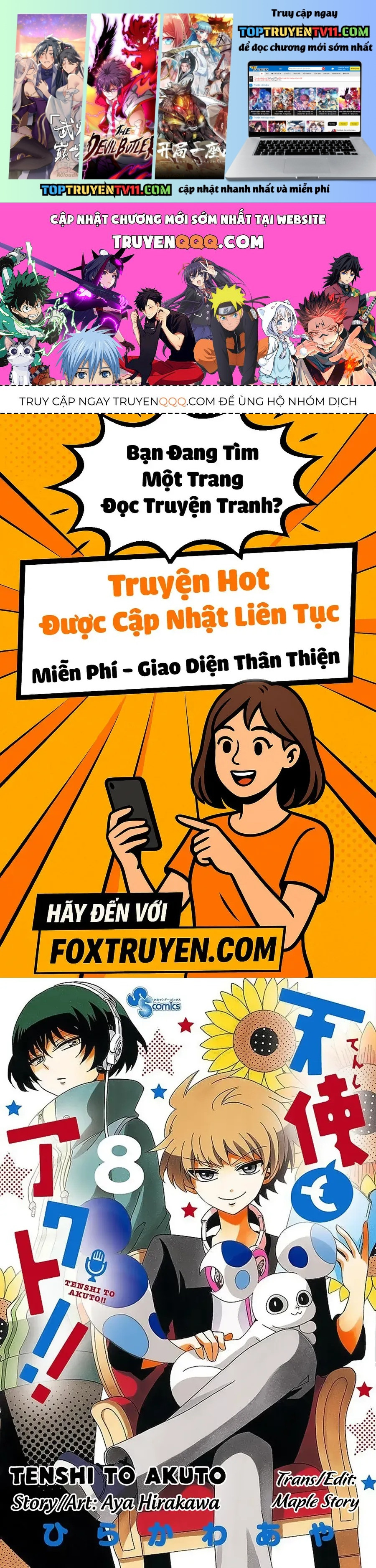 Tenshi To Akuto Chapter 76 - Trang 2