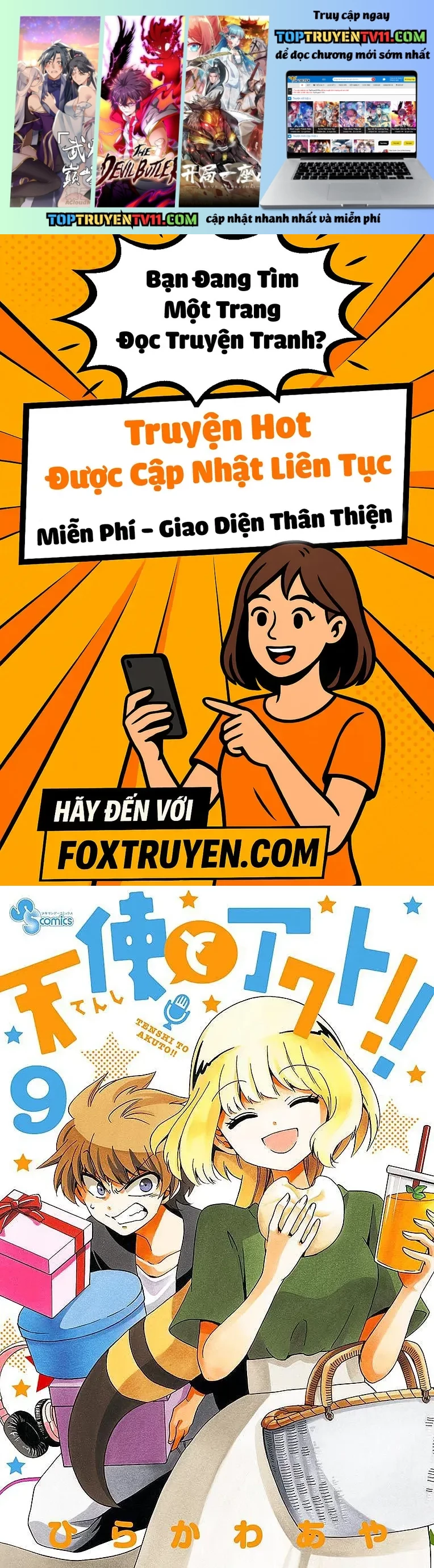 Tenshi To Akuto Chapter 77 - Trang 2