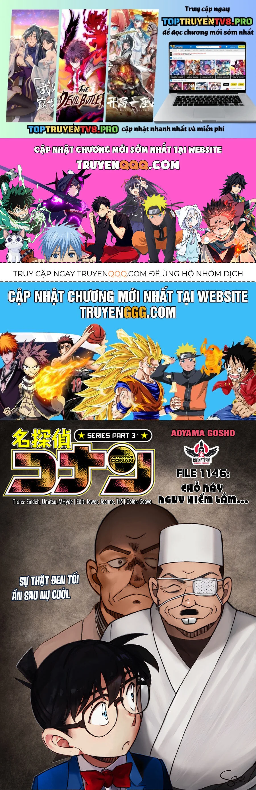 Thám Tử Conan Chapter 1146 - Next 