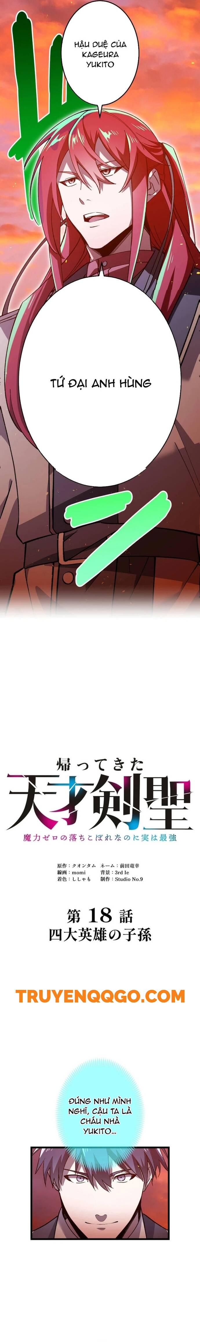 Thánh Kiếm Trùng Sinh Chapter 18 - Trang 3