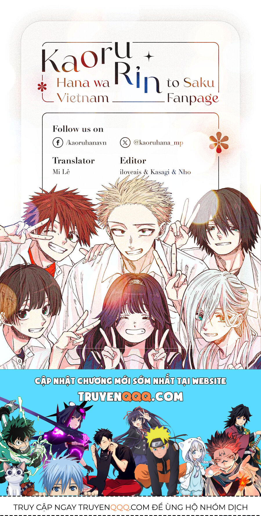 The Fragrant Flower Blooms With Dignity – Kaoru Hana Wa Rin To Saku Chapter 94 - Trang 2