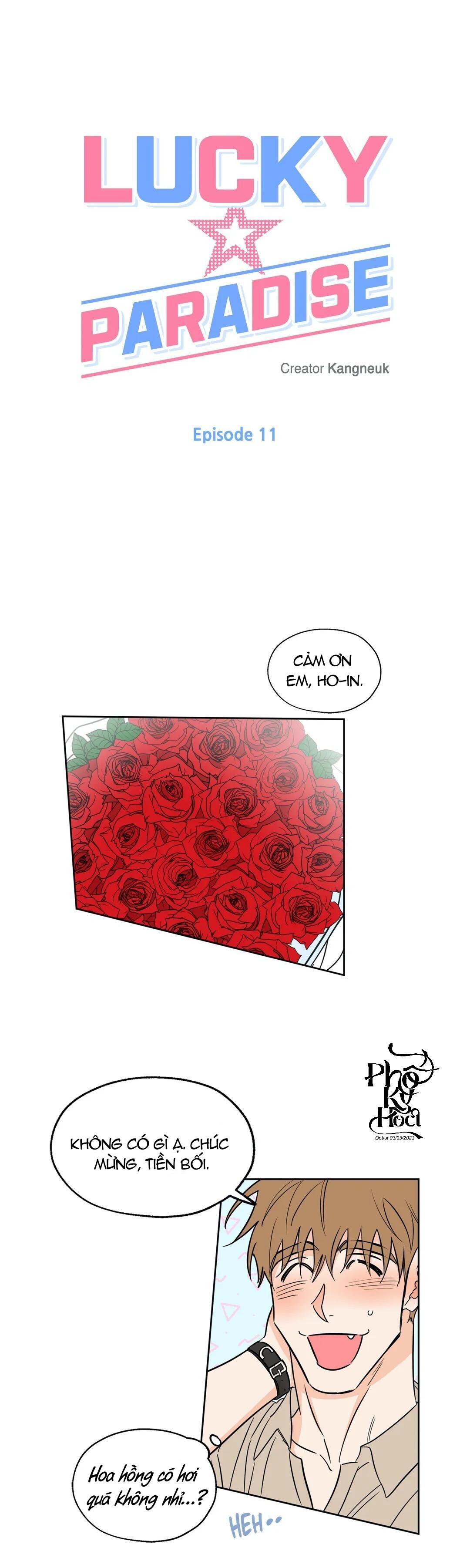 Thiên Đường May Mắn Chapter 11 - Trang 2