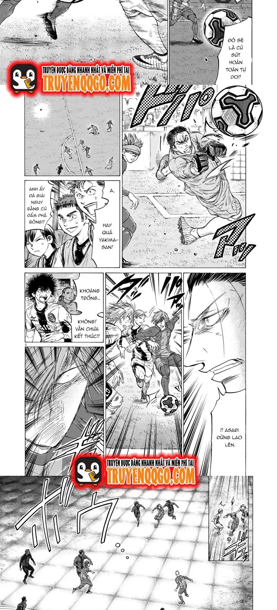 Thiên Tài Bóng Đá Ashito Chap 377 - Trang 2