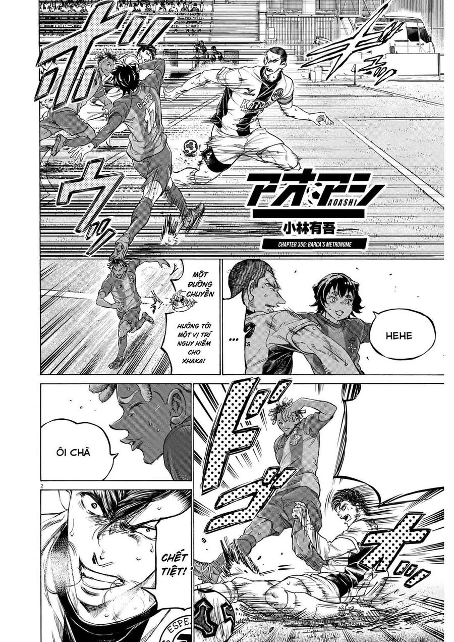 Thiên Tài Bóng Đá Ashito Chapter 355 - Trang 2