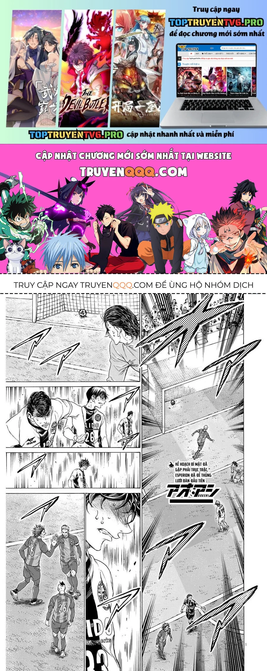 Thiên Tài Bóng Đá Ashito Chapter 362 - Trang 2