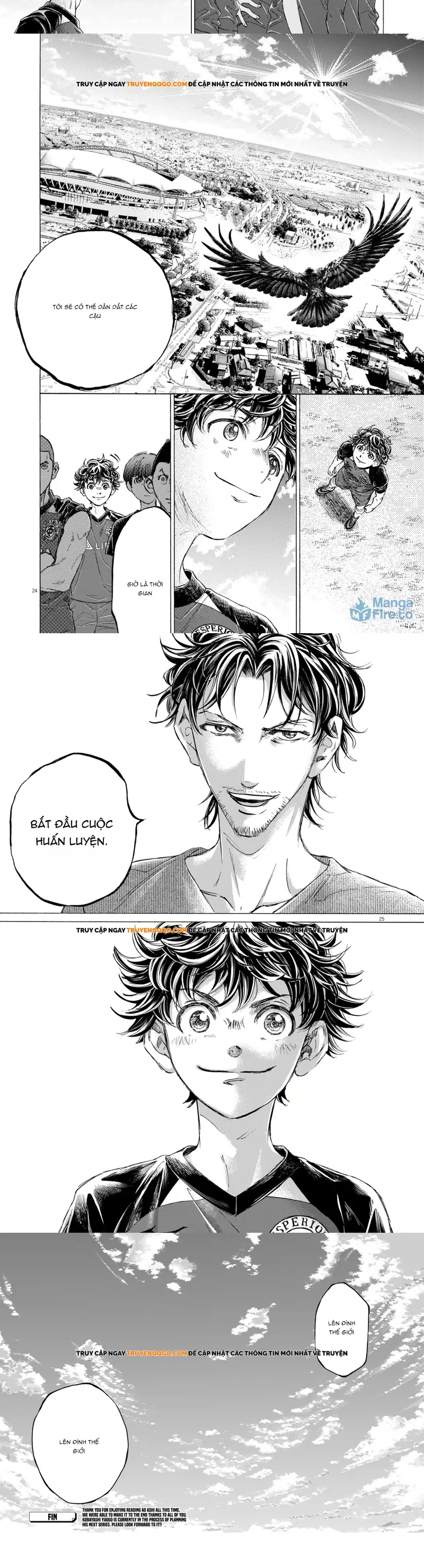 Thiên Tài Bóng Đá Ashito Chapter 410 - Trang 2