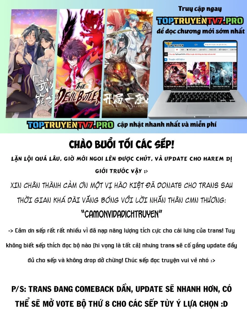 Thiết Lập Dàn Harem Tại Thế Giới Khác Chapter 87 - Trang 2