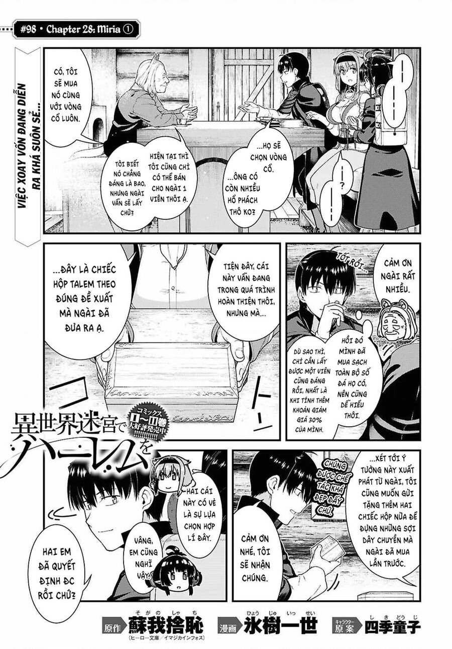 Thiết Lập Dàn Harem Tại Thế Giới Khác Chapter 89 - Trang 2