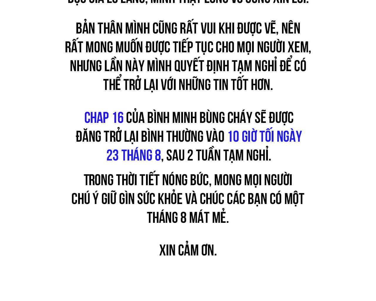 Thiếu niên sò: Bình minh bùng cháy Chapter 15.01 - Next 