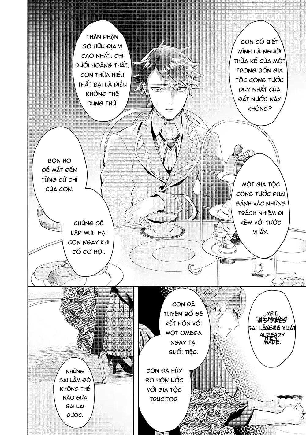Thứ duy nhất tôi không muốn trở thành chính là Omega!! Chapter 13 - Trang 3