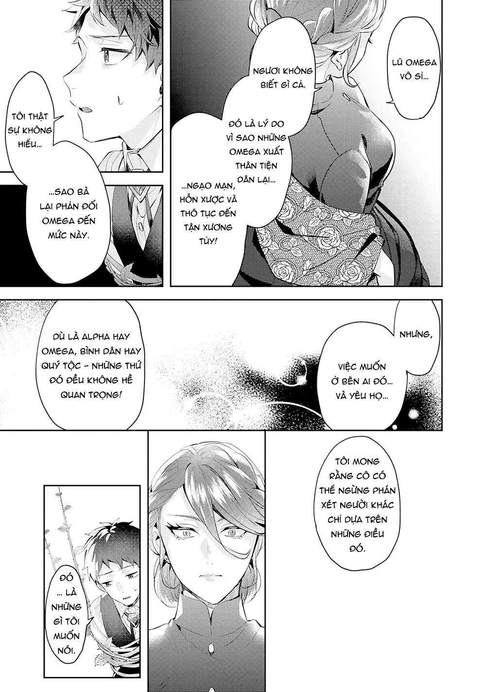 Thứ duy nhất tôi không muốn trở thành chính là Omega!! Chapter 13 - Trang 3