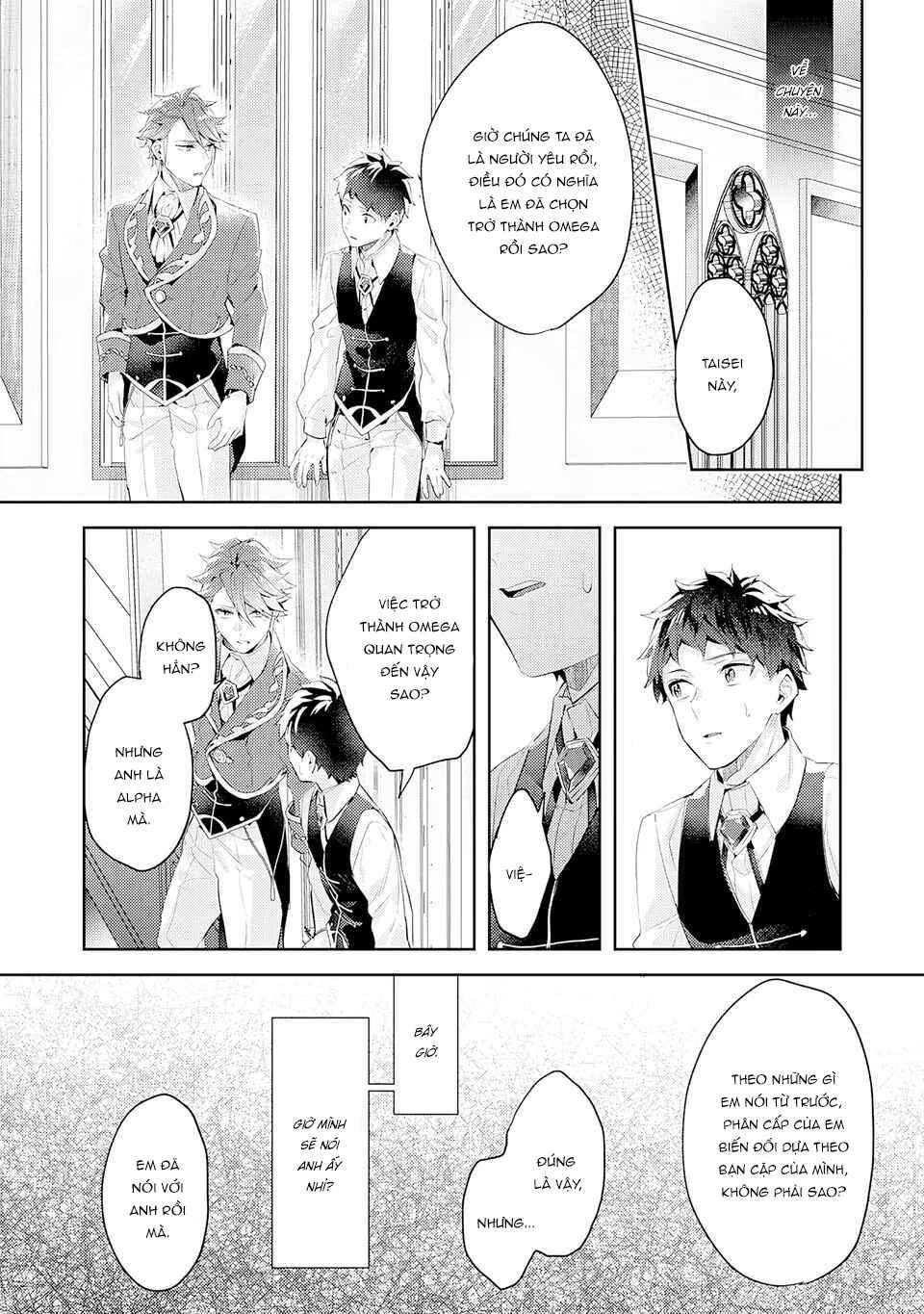 Thứ duy nhất tôi không muốn trở thành chính là Omega!! Chapter 14 13