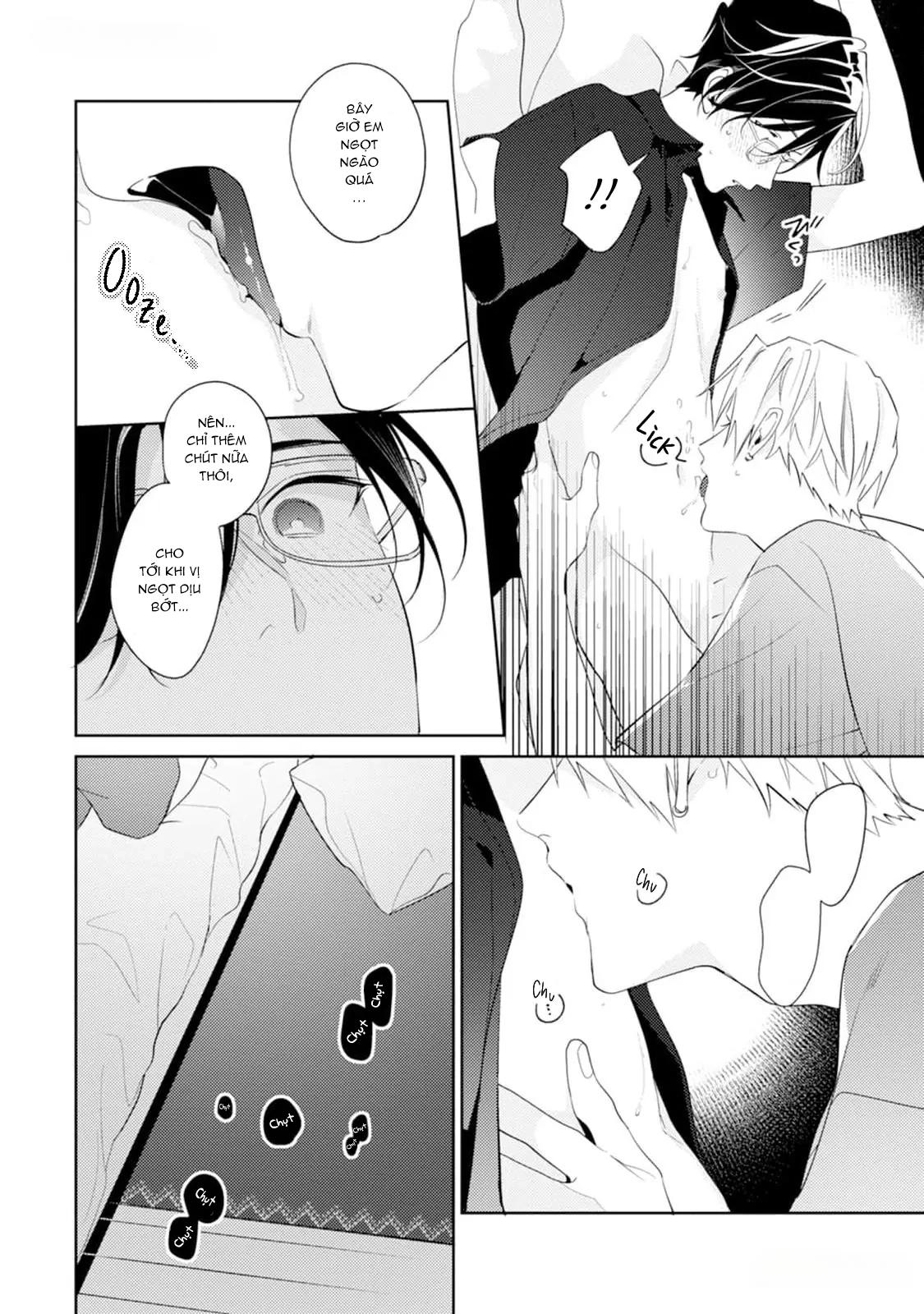 tình yêu bắt đầu từ đầu lưỡi Chapter 6.5 H - End vol 1 7