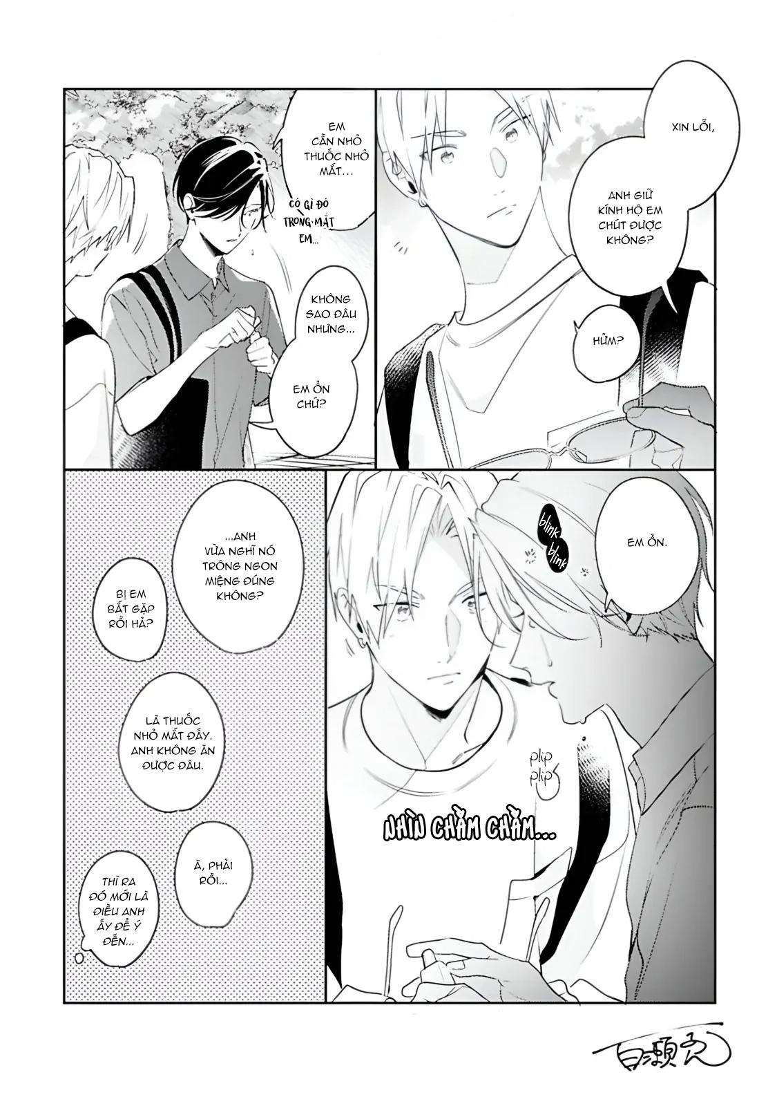 tình yêu bắt đầu từ đầu lưỡi Chapter 6.5 H - End vol 1 20