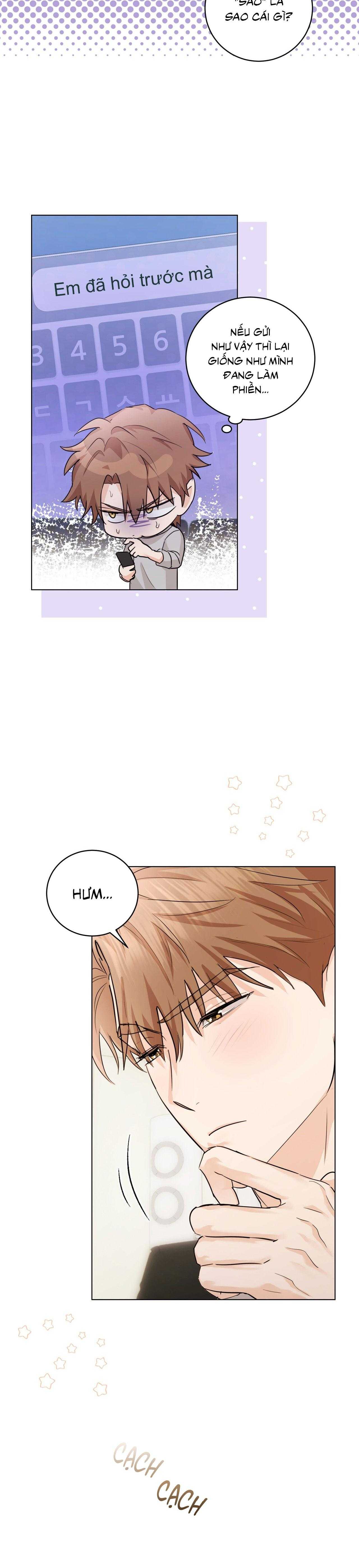 TÌNH YÊU KẸO BẠC HÀ Chapter 17 - Trang 3