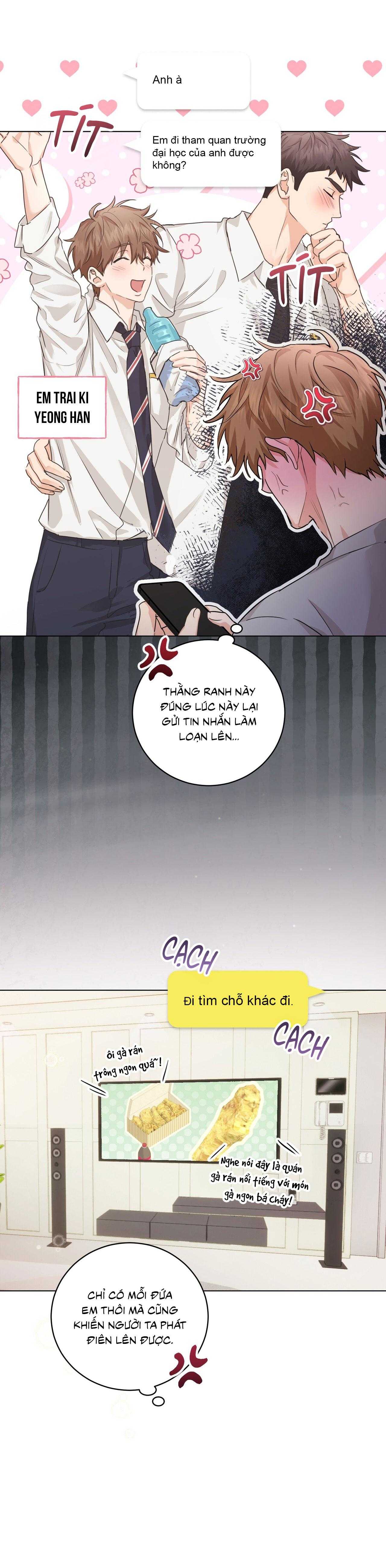 TÌNH YÊU KẸO BẠC HÀ Chapter 17 - Trang 3