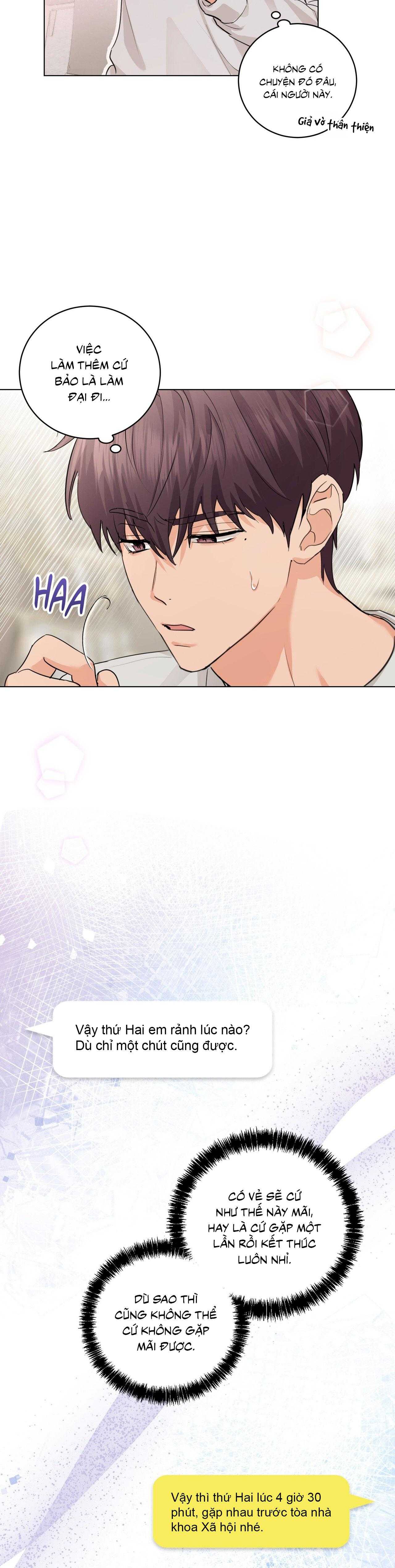 TÌNH YÊU KẸO BẠC HÀ Chapter 17 - Trang 3