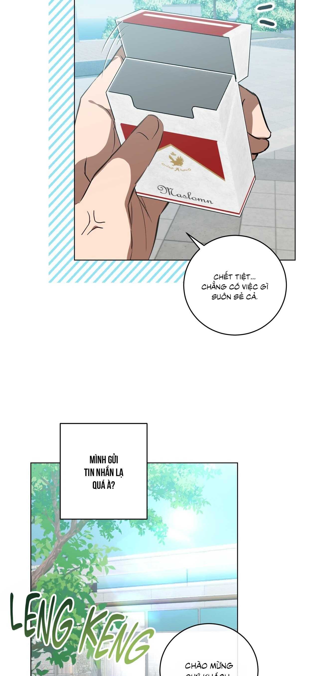 TÌNH YÊU KẸO BẠC HÀ Chapter 18 - Trang 3