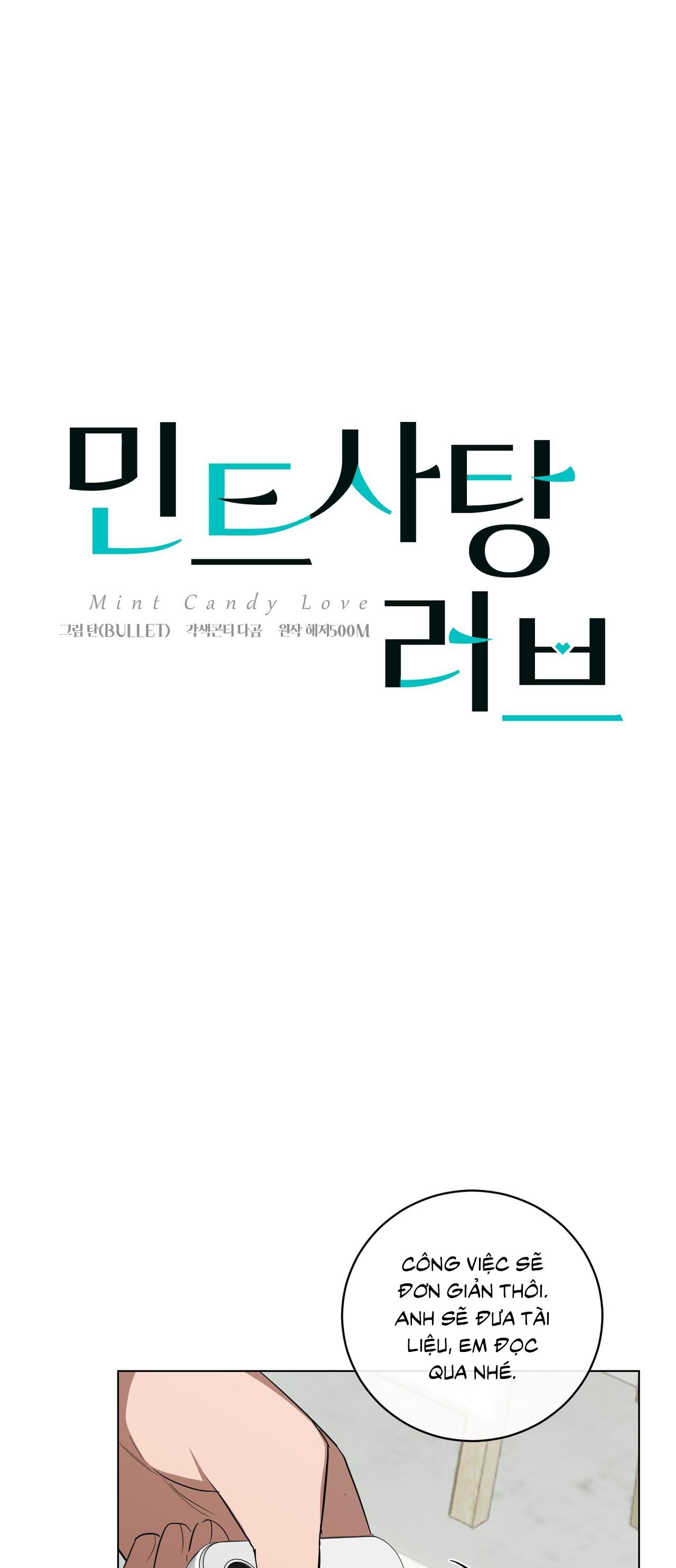 TÌNH YÊU KẸO BẠC HÀ Chapter 19 - Trang 3