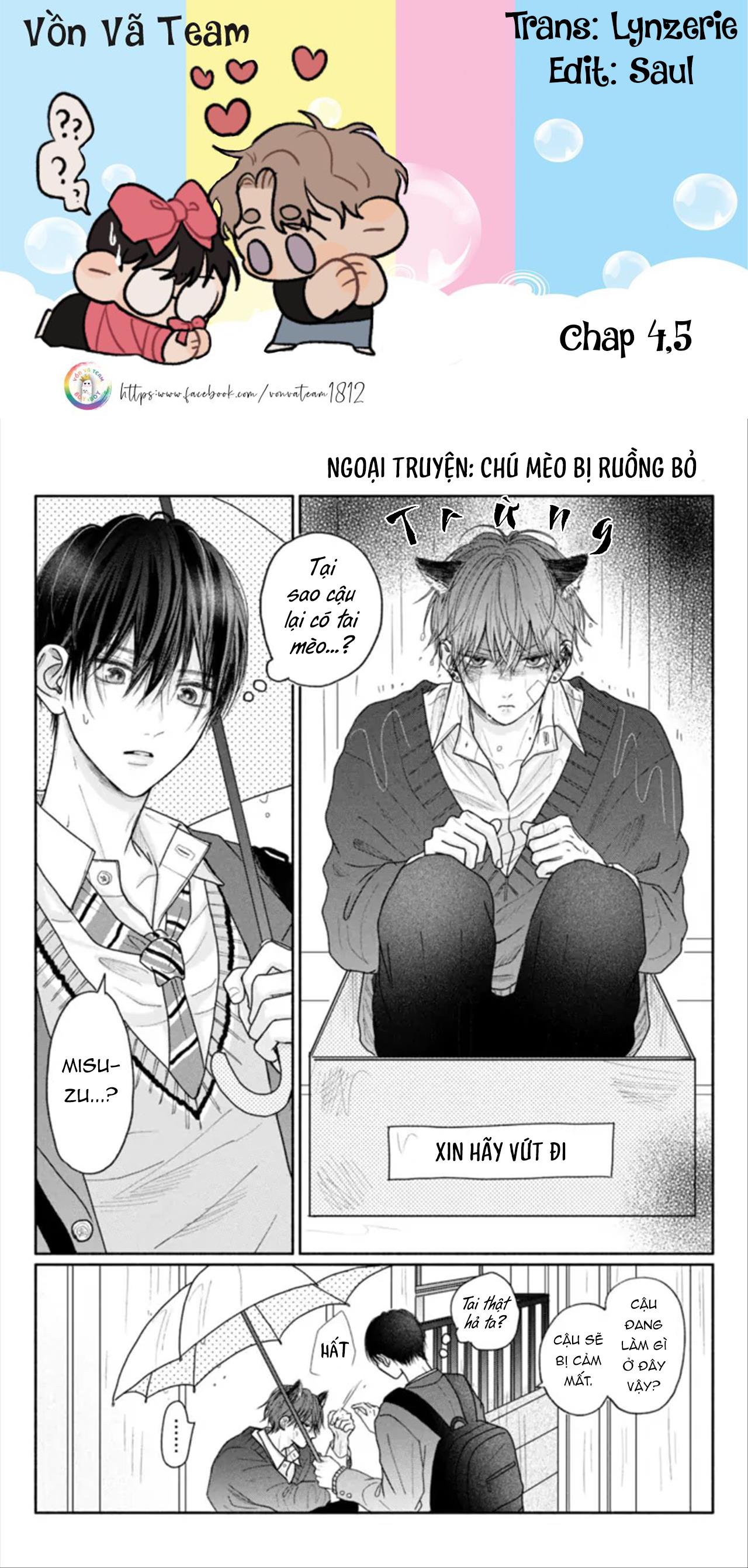 Tình Yêu Không Thể Giấu Chapter 4.5 1