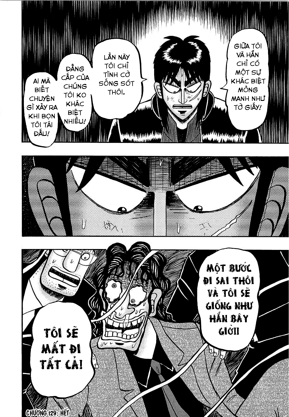 Tobaku Datenroku Kaiji Chapter 129 - Trang 2