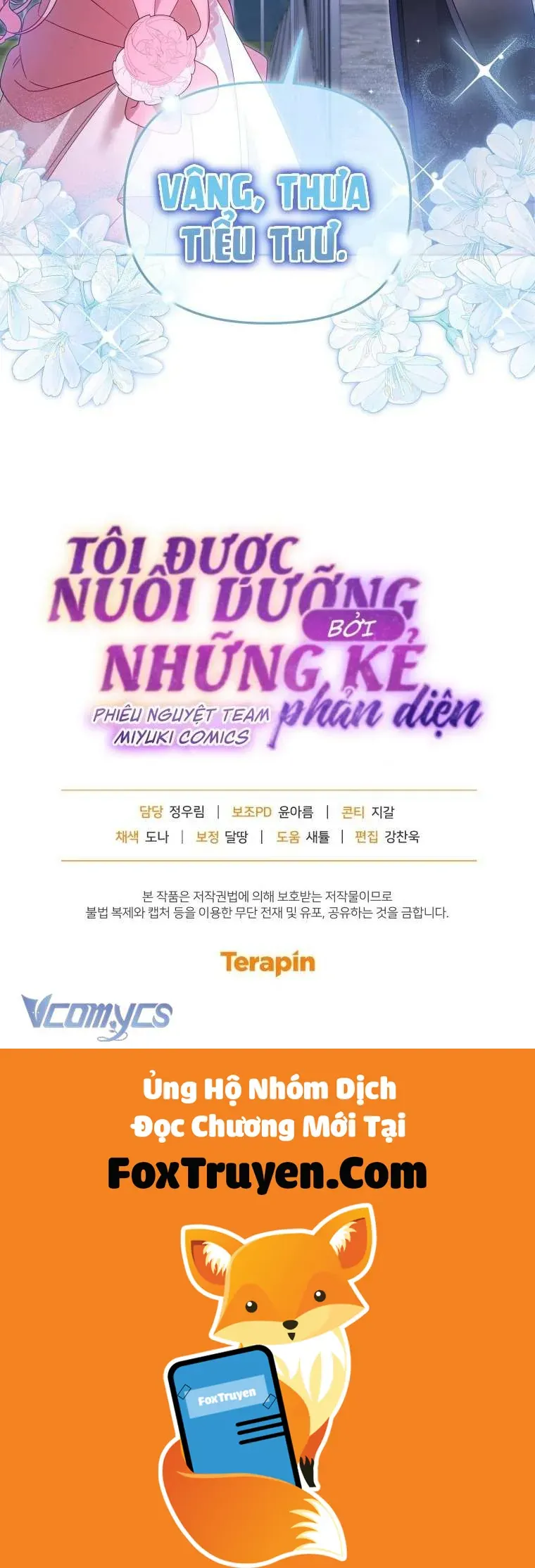 Tôi Đang Được Nuôi Dưỡng Bởi Những Kẻ Phản Diện Chapter 120 - Next Chapter 121