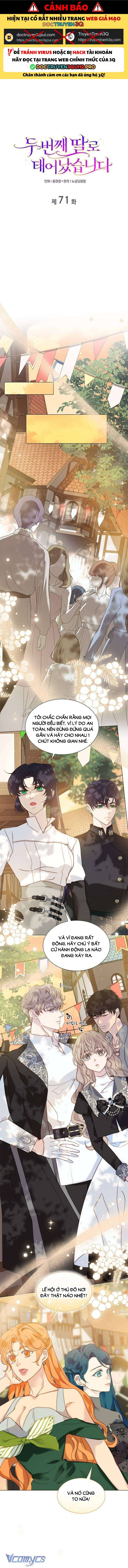 Tôi Được Sinh Ra Là Con Gái Thứ Hai Chapter 71 1