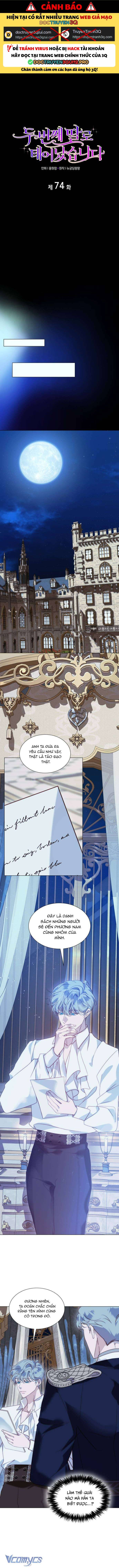 Tôi Được Sinh Ra Là Con Gái Thứ Hai Chapter 74 1
