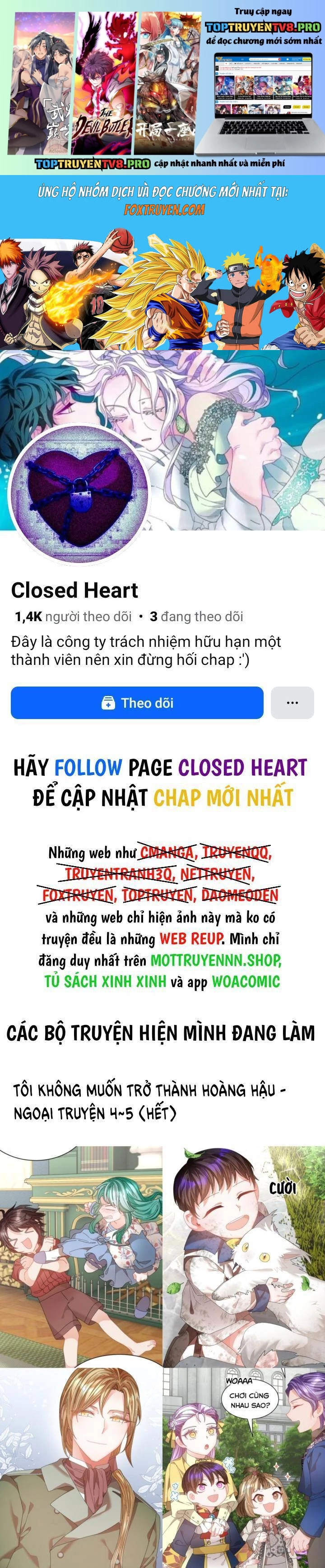 Tôi Không Muốn Trở Thành Hoàng Hậu Chap 130 - Trang 2