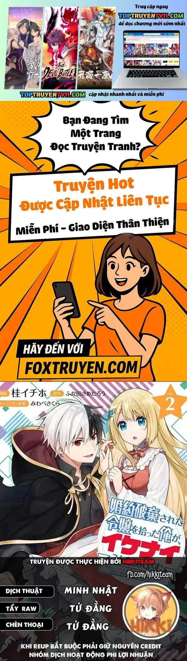 Tôi Nhặt Được 1 Cô Gái Và Biến Cô Ấy Trở Thành Người Hạnh Phúc Nhất Thế Gian! Chapter 54 - Trang 2