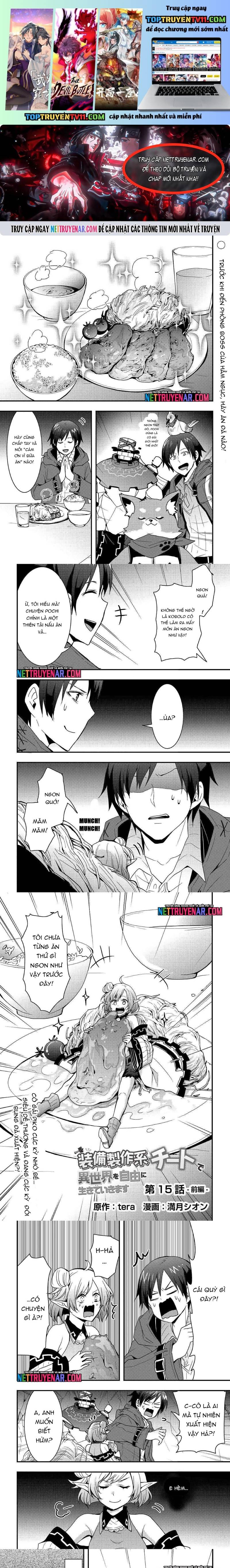 Tôi Sẽ Sống Tự Do Ở Thế Giới Khác Với Kỹ Năng Chế Tạo Trang Bị Chapter 15 1