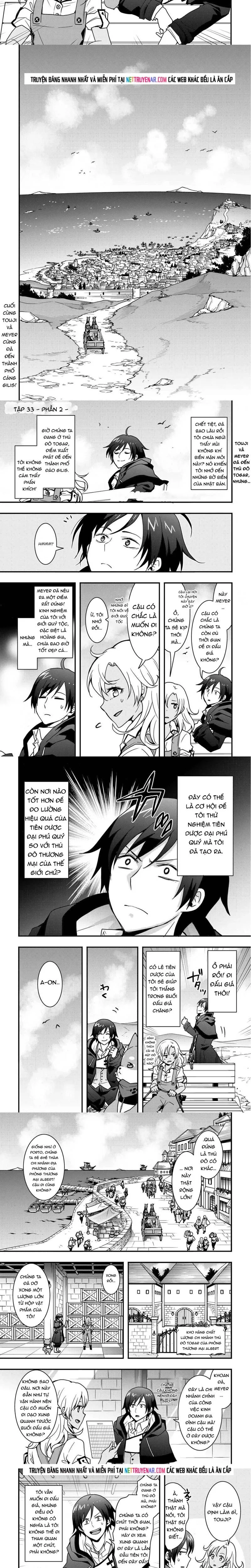 Tôi Sẽ Sống Tự Do Ở Thế Giới Khác Với Kỹ Năng Chế Tạo Trang Bị Chapter 33 - Trang 2