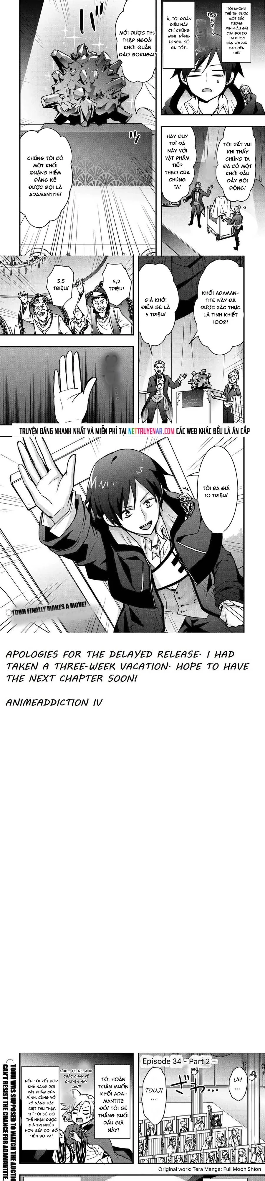 Tôi Sẽ Sống Tự Do Ở Thế Giới Khác Với Kỹ Năng Chế Tạo Trang Bị Chapter 34 - Trang 2