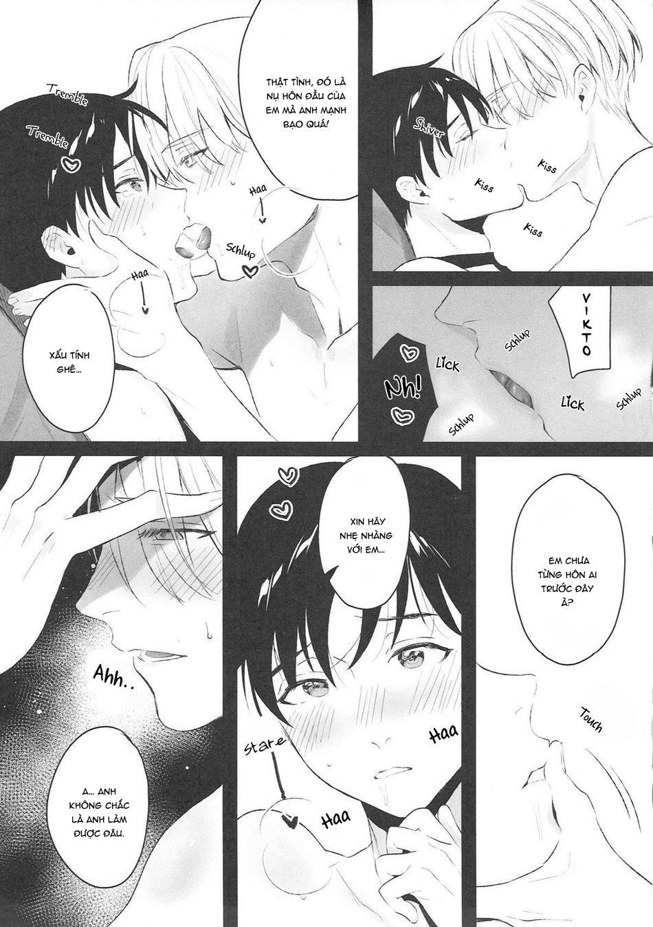 Tổng Hợp Các Doujinshi Chapter 8.1 Victor x Yuuri 3