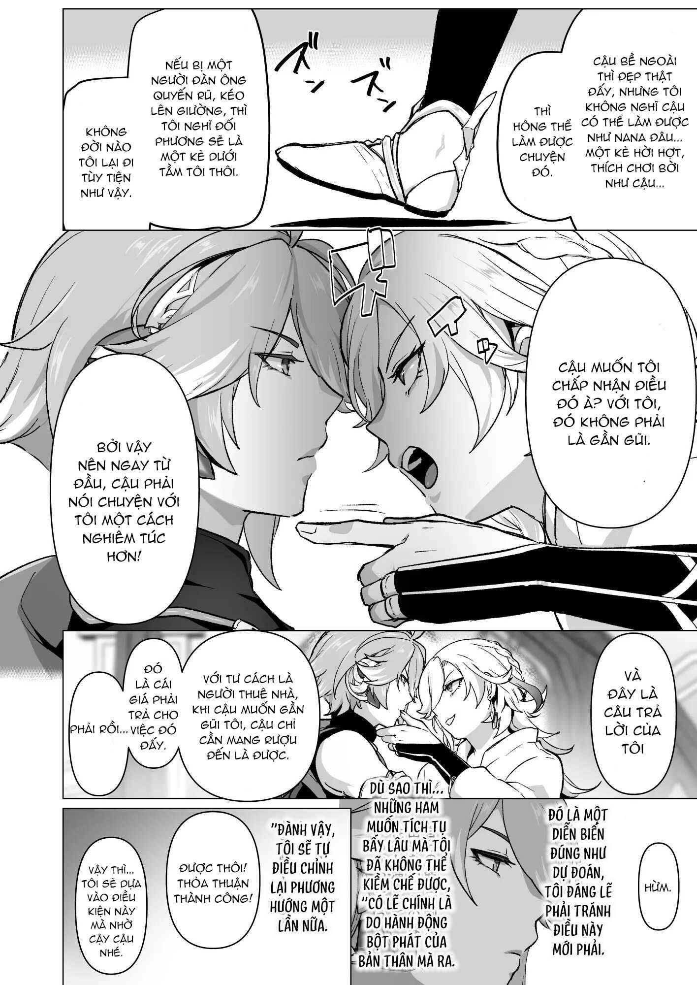 Tổng Hợp Oneshot Genshin Impact Chapter 88 - Next Chapter 89 Flins x Aether