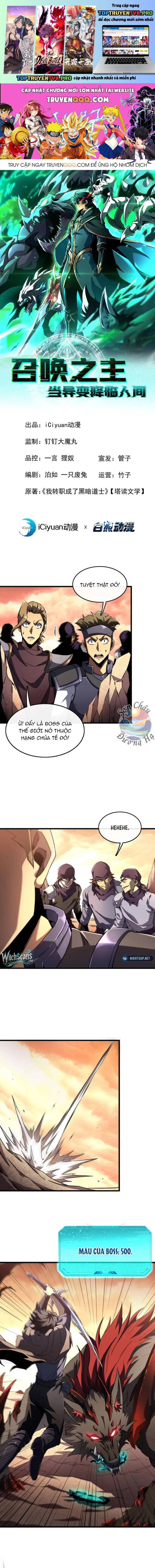 Triệu Hoán Chi Vương Khi Thế Giới Cải Biến Chapter 4 1
