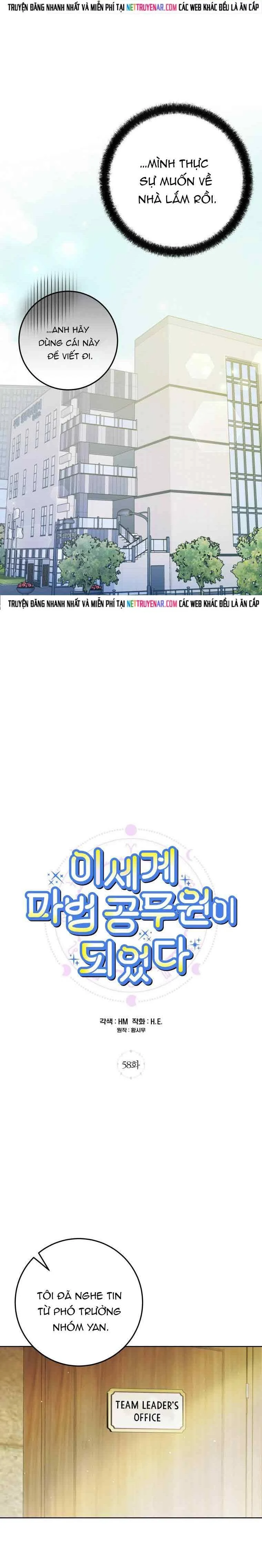 Trở Thành Công Chức Pháp Thuật Chapter 58 - Trang 2